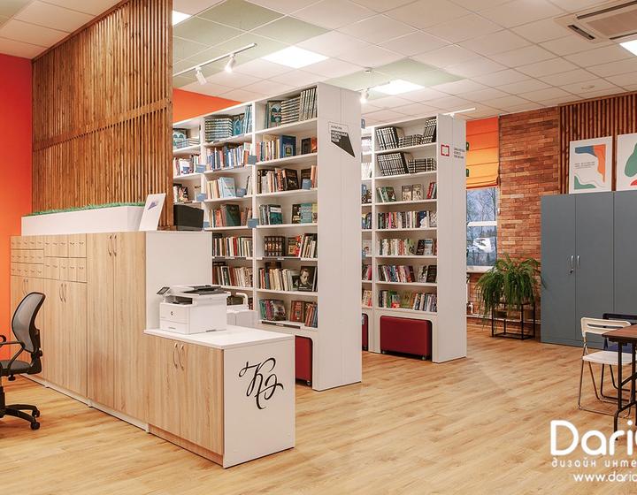 Фотографии модельной библиотеки 116 кв.м. в Красном Эхе