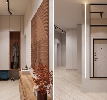 Дизайн-проект лофт квартиры 90кв.м. в ЖК «Заречье Парк»